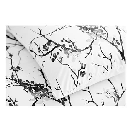 ชุดผ้าปูที่นอน 6 ฟุต 5 ชิ้น LOTUS BLACK&WHITE LI-BW 04W_2