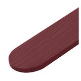 ไม้รั้ว หัวมน DURAONE 10X100X1.2 ซม สีมะฮอกกานี