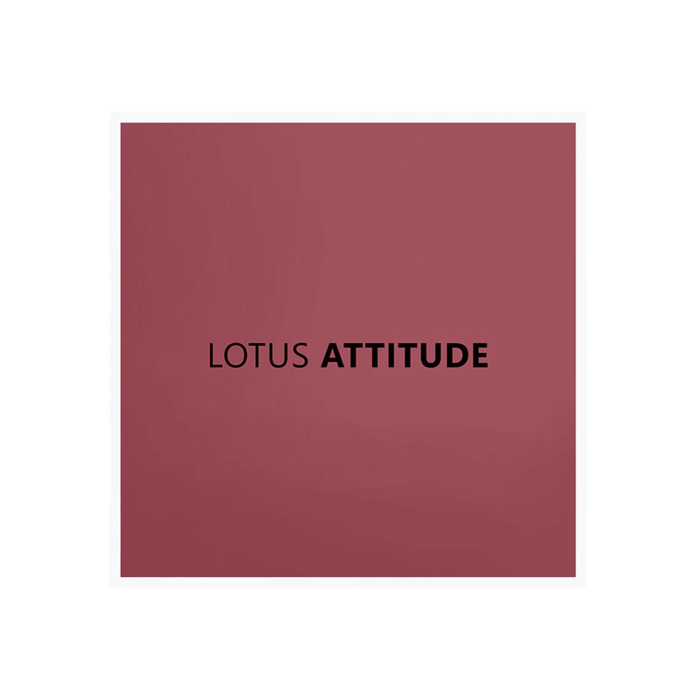 ชุดผ้าปูที่นอน 5 ฟุต 5 ชิ้น LOTUS ATTITUDE BURGUNDY