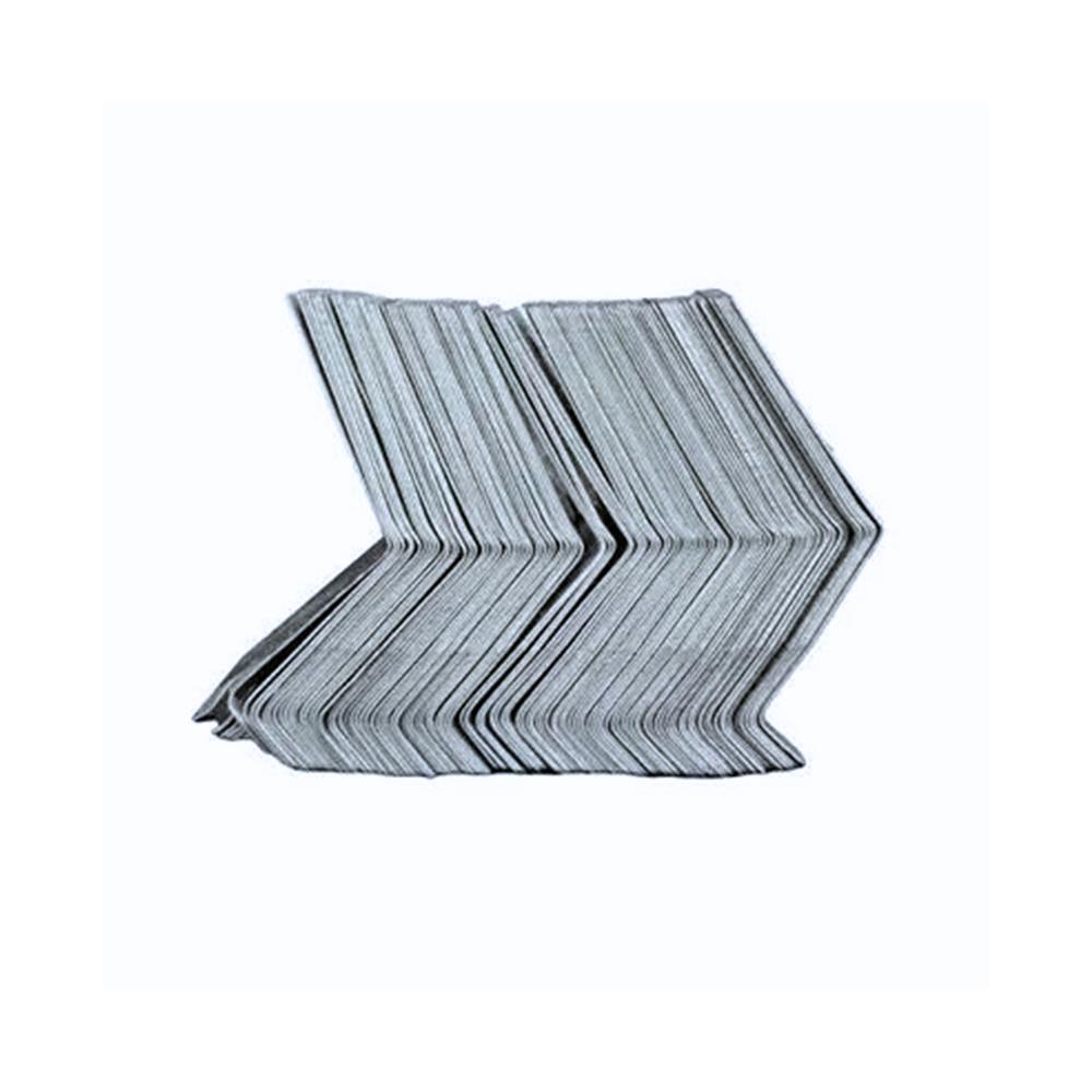 ล็อกกิ้งคีย์ แบบหนา SANKI 2.5x4 ซม. สีเงิน (แพ็ก 100 ชิ้น)