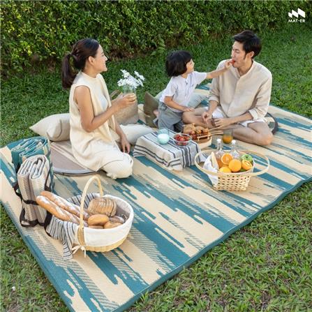 เสื่ออเนกประสงค์ MAT-ER BRIGHTEN 90x200 ซม. สีเหลือง/เขียว_6