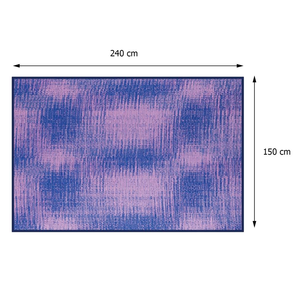 เสื่อแทนพรม MAT-ER BRIGHTEN 180x270 ซม. สีน้ำเงิน/ชมพู