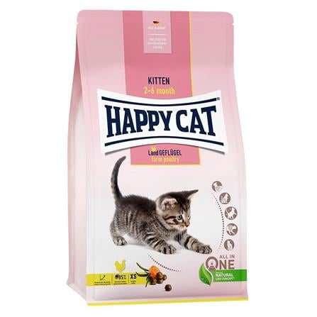 อาหารแมว HAPPY CAT KITTEN GEFLUGEL 1.3 กก.