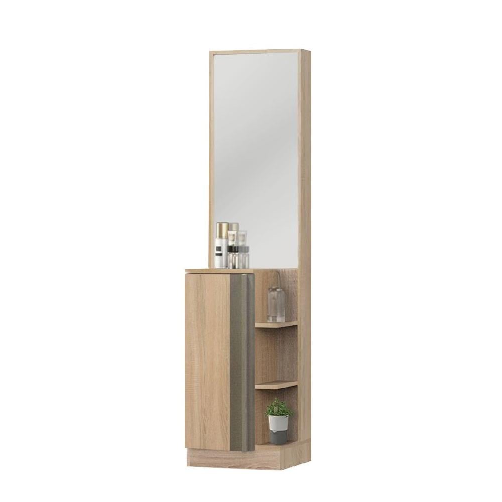 ชุดห้องนอน 6 ฟุต KONCEPT TOUCHI พร้อมโซฟาลิ้นชักขวา 140 ซม. สี SOLID OAK