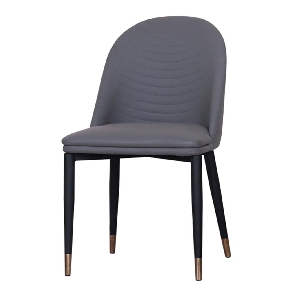เก้าอี้ห้องอาหาร AS FURNITURE CROSS สีเทา