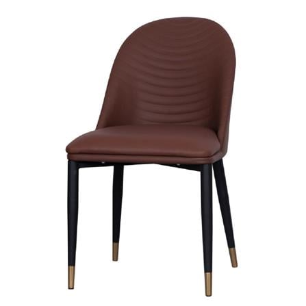 เก้าอี้ห้องอาหาร AS FURNITURE CROSS สีน้ำตาล