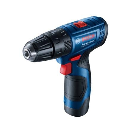 สว่านกระแทกไร้สาย BOSCH GSB120-LI 12 โวลต์ (พร้อมแบตเตอรี่ และอุปกรณ์เสริม 23 ชิ้น)_0