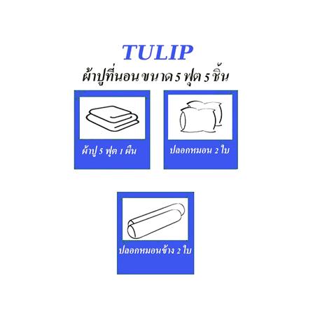 ชุดผ้าปูที่นอน 5 ฟุต 5 ชิ้น TULIP WINNIE THE POOH 60013-DLC108_4