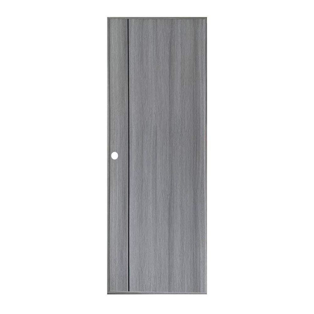 ประตู PVC AZLE P0-G1A-A1 70X180 ซม. สีเทาอ่อน