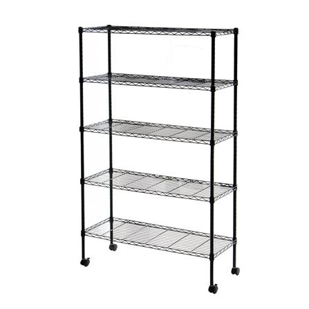 ชั้นวางของ 5 ชั้น FURDINI GASKELL สีดำ_0