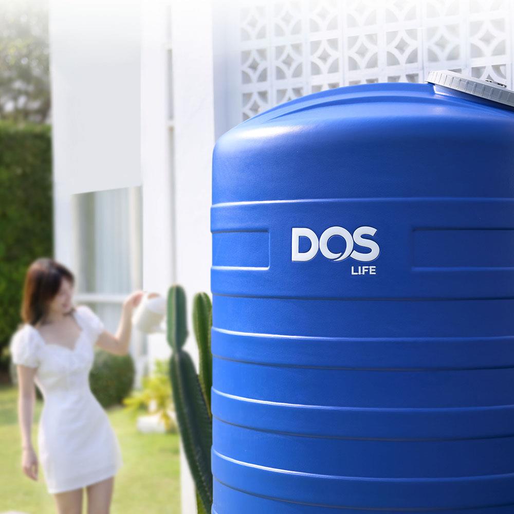 ถังเก็บน้ำ DOS ICE 2000 ลิตร สีน้ำเงิน