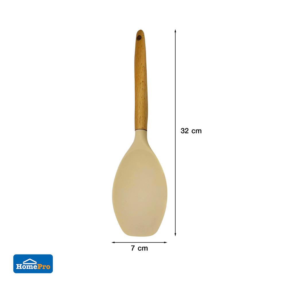 พายที่ตัก KECH COOK CHARMY สีครีม ด้ามไม้