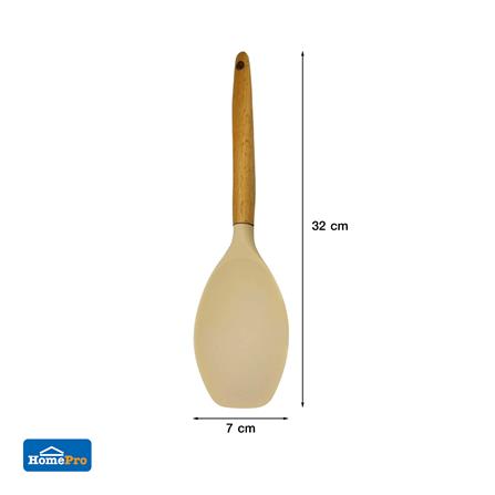 พายที่ตัก KECH COOK CHARMY สีครีม ด้ามไม้_4