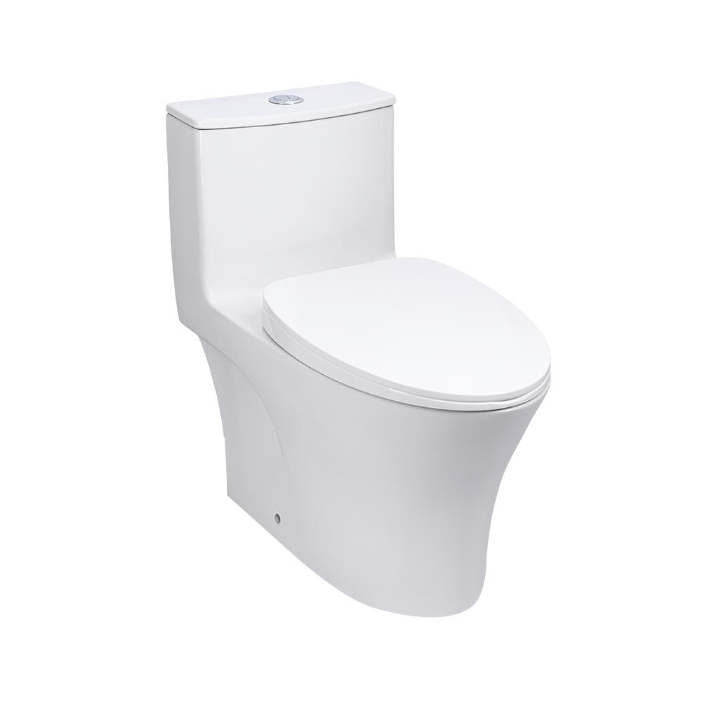 สุขภัณฑ์ 1 ชิ้น KARAT K31226XSWK 3/4.5 ลิตร สีขาว