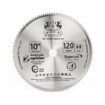 ใบเลื่อยวงเดือน MAXICUT 10 นิ้ว 120 ซี่ฟัน_0
