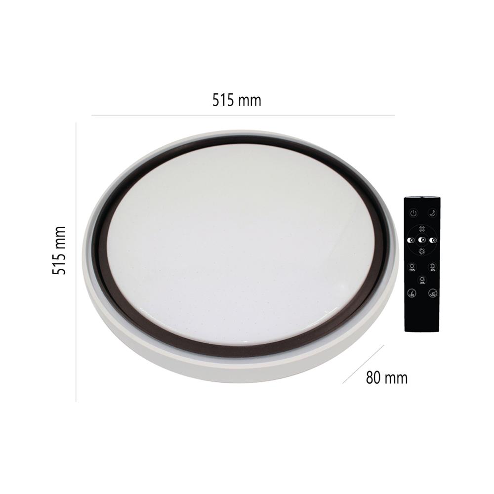 ไฟเพดาน LED SYLVANIA OVALO MURO 20 นิ้ว 32 วัตต์ DAYLIGHT/COOL WHITE/WARM WHITE สีขาว