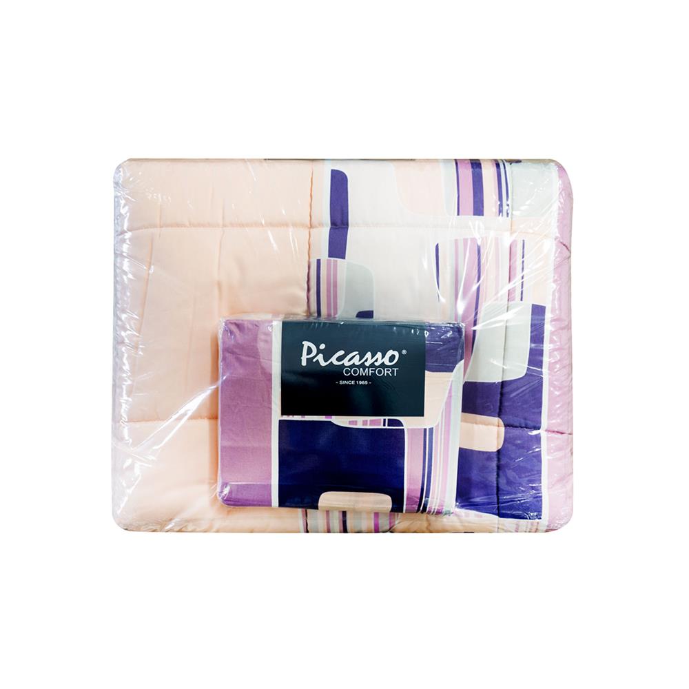 ชุดผ้าปูที่นอน 6 ฟุต 6 ชิ้น PICASSO PB สี JANOA