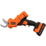 กรรไกรตัดกิ่งไม้ไร้สาย (พร้อมแบตเตอรี่) BLACK&DECKER BCPP18D1-QW 18 โวลต์