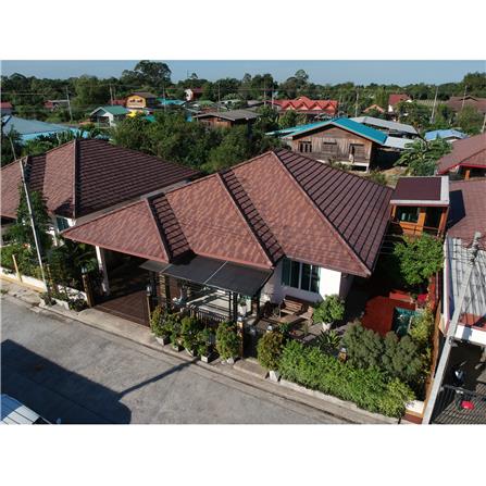 ครอบสันหลังคา อดามัส แบบเรียบ ตราเพชร 35.7x25x14.7 ซม. สีน้ำตาลประกายอำไพ_1