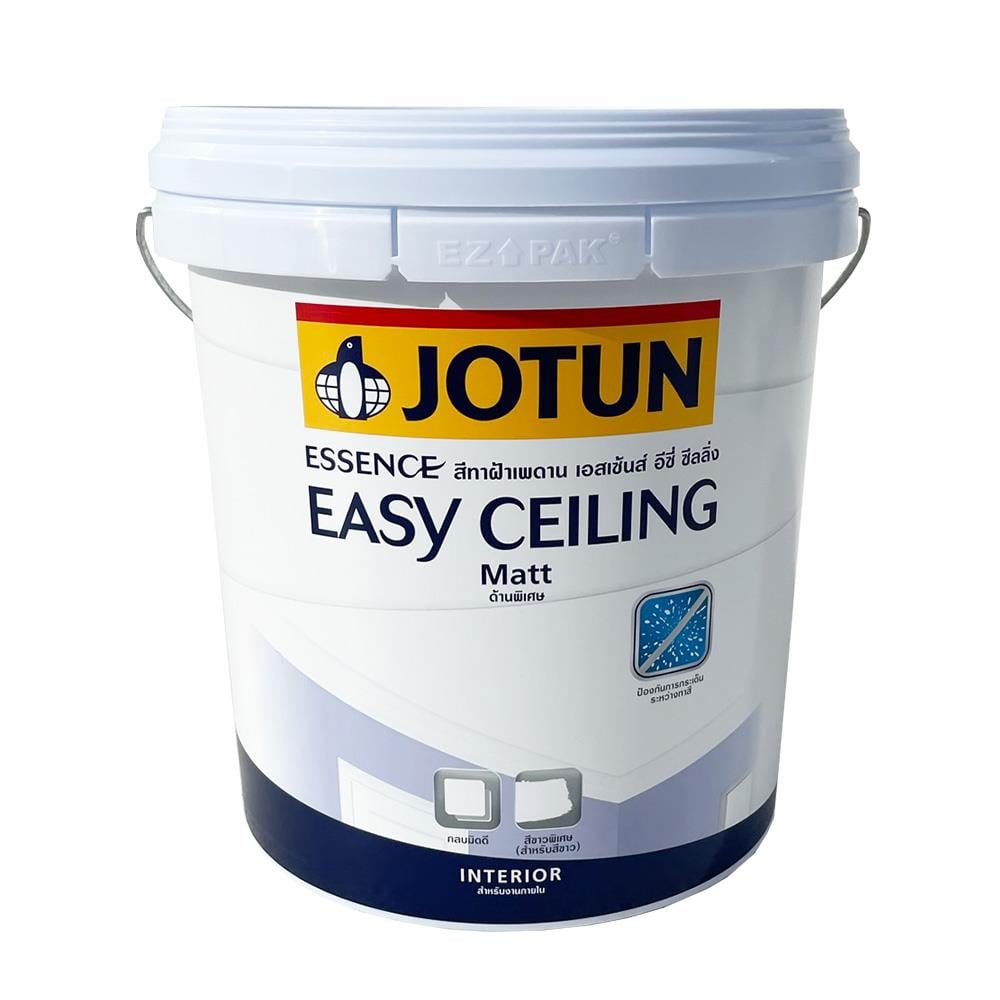 สีน้ำทาฝ้า JOTUN ESSENCE EASY CEILING สีหมอก ด้าน 9 ลิตร