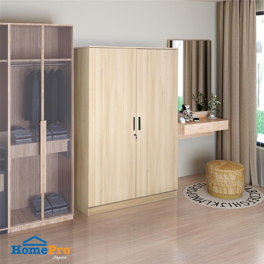 ตู้เสื้อผ้าบานเปิด FURDINI PROGUST สี PINE OAK