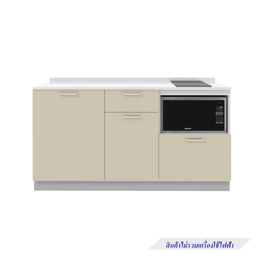 ครัวไม้สำเร็จ STARMARK CONTEBASE166LNS ท็อปขาว