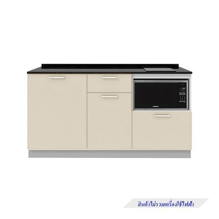 ครัวไม้สำเร็จ STARMARK CONTEBASE166LNS ท็อปดำ_1