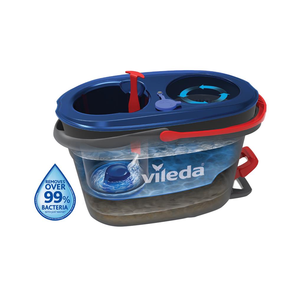 ชุดอุปกรณ์ถังปั่นพร้อมไม้ม็อบ VILEDA H2PRO
