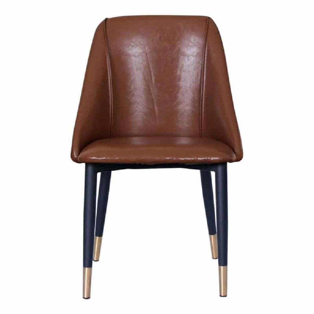 เก้าอี้ห้องอาหาร AS FURNITURE DRACO สีน้ำตาล