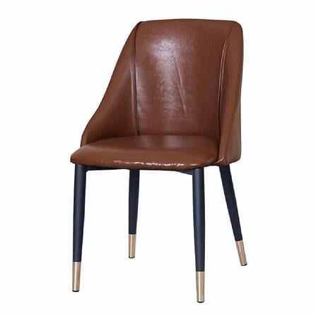 เก้าอี้ห้องอาหาร AS FURNITURE DRACO สีน้ำตาล_0