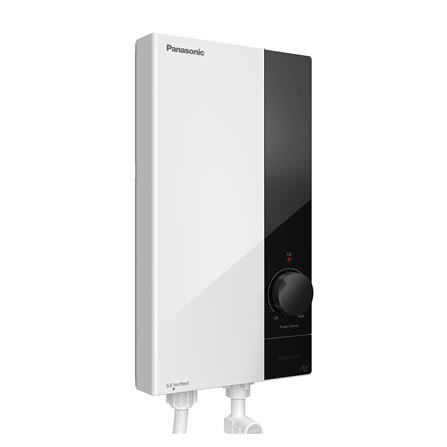 เครื่องทำน้ำอุ่น PANASONIC DH-4US1TW 4800 วัตต์ สีขาว/ดำ_2