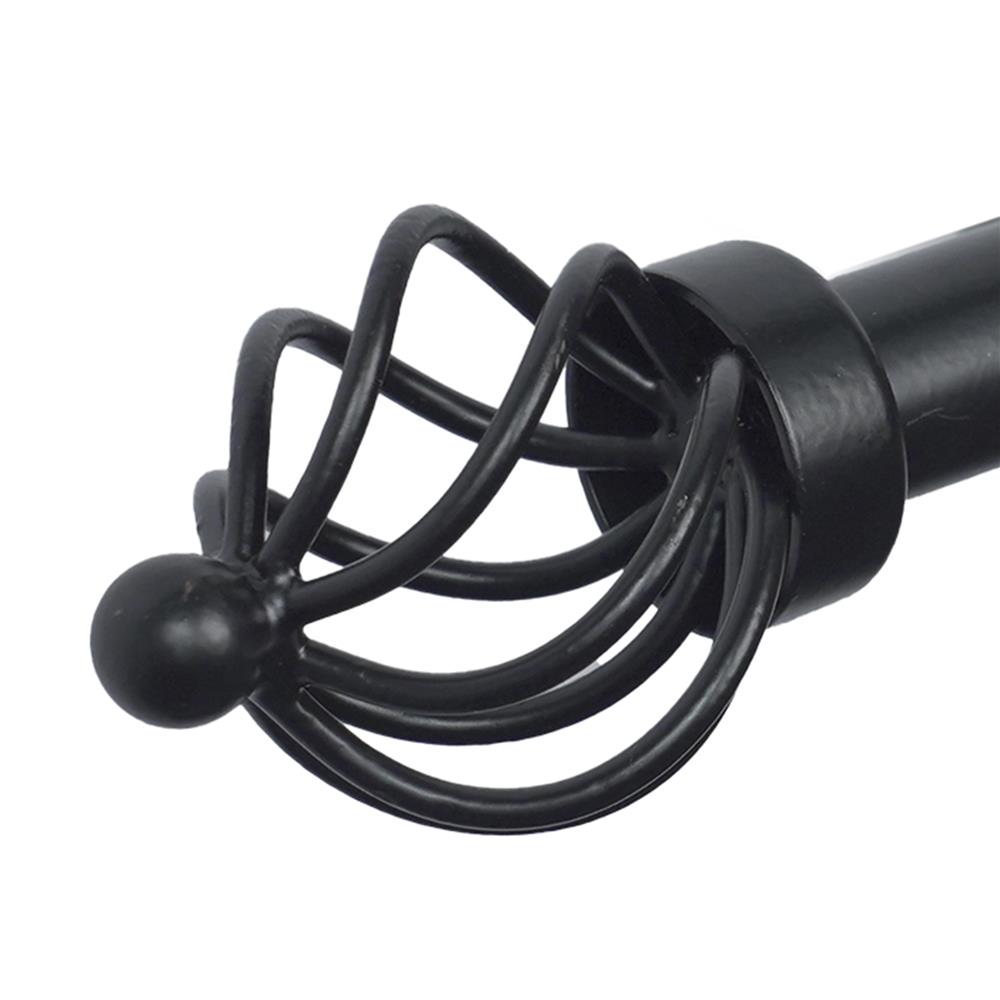 รางเหล็ก ยืดหด HOME LIVING STYLE SPIRAL 180-310 ซม. สีดำ