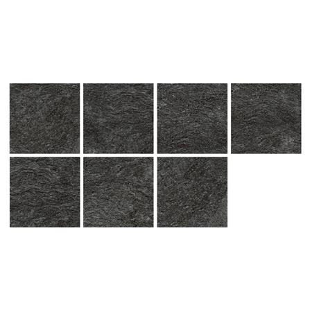 กระเบื้องพื้นพอร์ซเลน  16x16 นิ้ว COTTO เฮฟวี่ สโตน ชาร์โคล PM 0.96M2_1