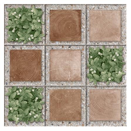 กระเบื้องพื้น 12x12 นิ้ว TARA ฟอเรสท์ติน่า น้ำตาล PM 1 ตร.ม._0