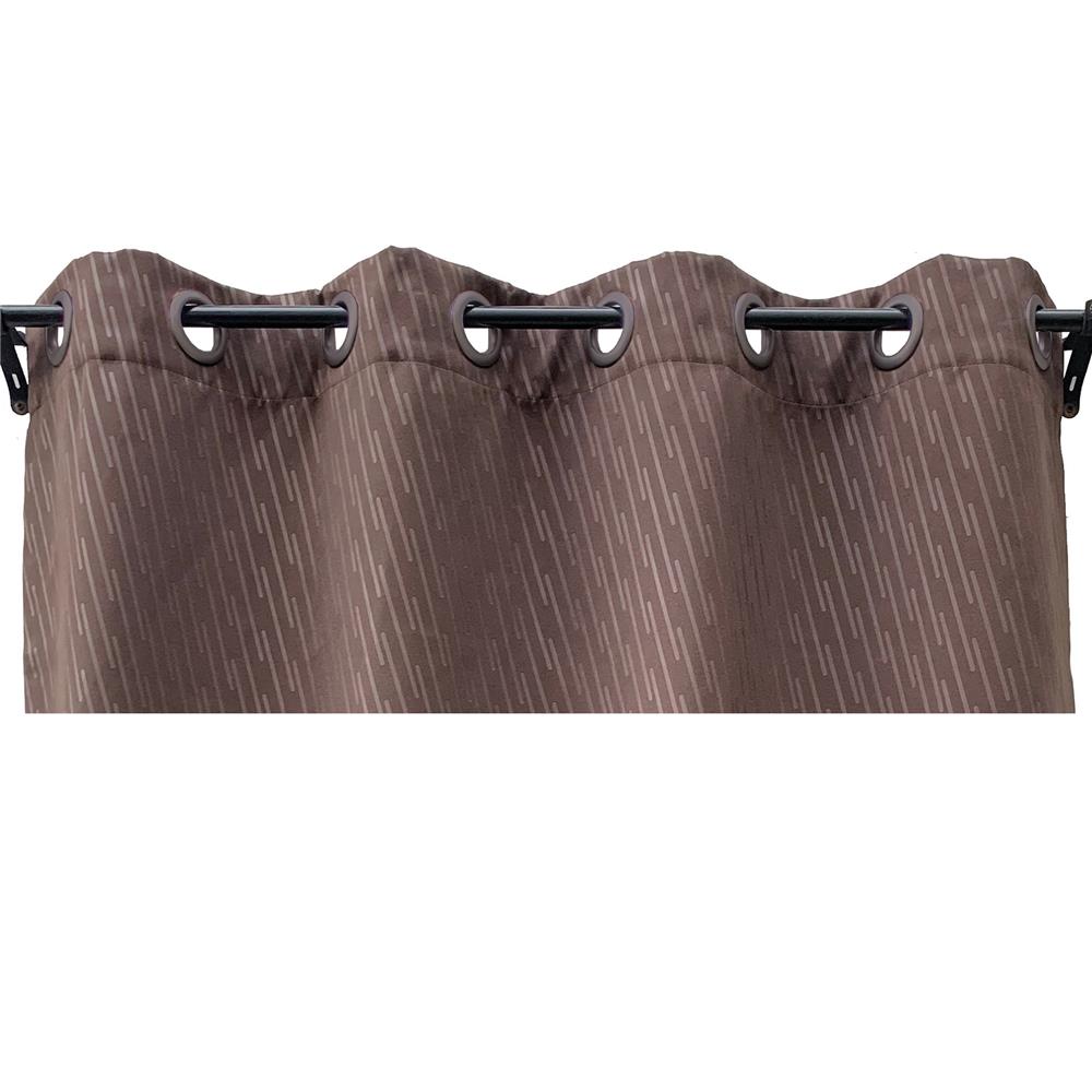 ผ้าม่าน EYELET HOME LIVING STYLE SLANTO UV 130X220 ซม. สีน้ำตาล