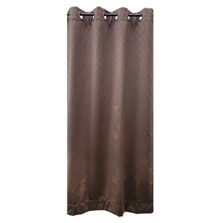 ผ้าม่าน EYELET HOME LIVING STYLE SLANTO UV 130X220 ซม. สีน้ำตาล