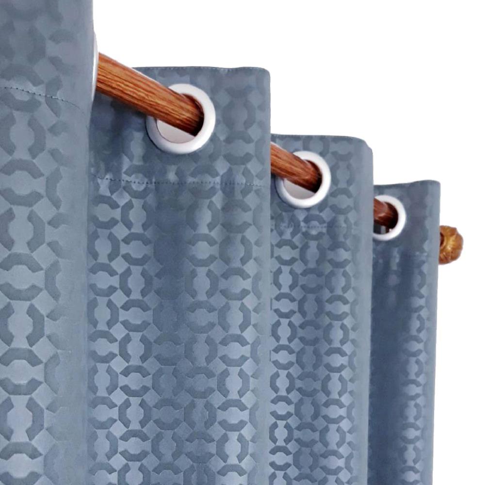 ผ้าม่าน EYELET HOME LIVING STYLE KOLL UV 130X220 ซม. สีเทา