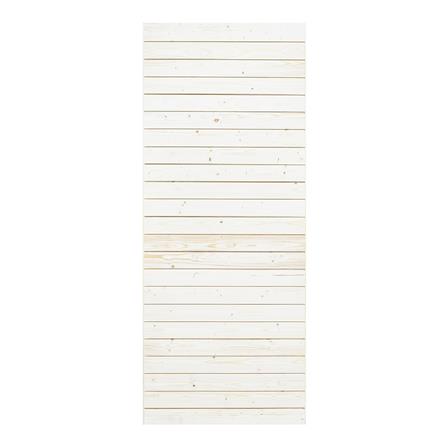 ประตูไม้เฮมล็อกเฟอร์ ไม่เจาะลูกบิด D2D ECO PINE 801 80x200 ซม. สีธรรมชาติ_0