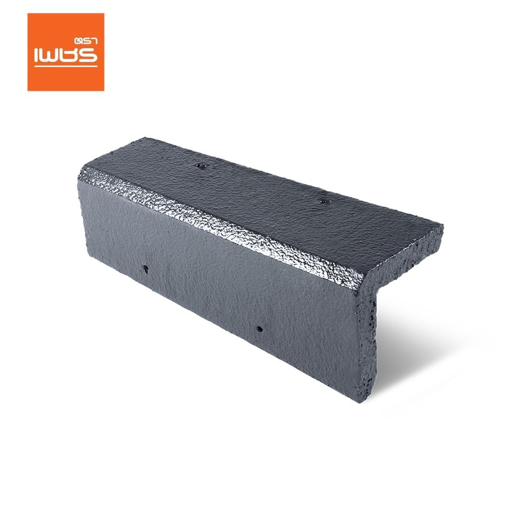 ครอบข้างอดามัส ตราเพชร 20x42 ซม. สีเทาแอตแลนติก