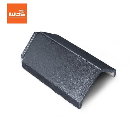 ครอบสันหลังคาอดามัส ตราเพชร 25x38.4 ซม. สีเทาแอตแลนติก_0