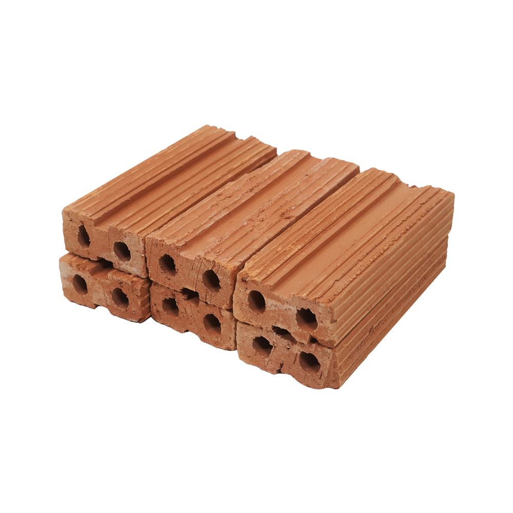 อิฐแดง 2 รู ONGROUND 3x6x14 ซม. (100 ก้อน/กระสอบ)