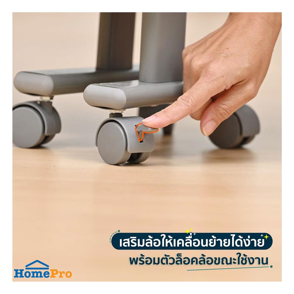 เตียงพับพร้อม TOPPER EAZYBED NEJEB-120 40X120X190 ซม.