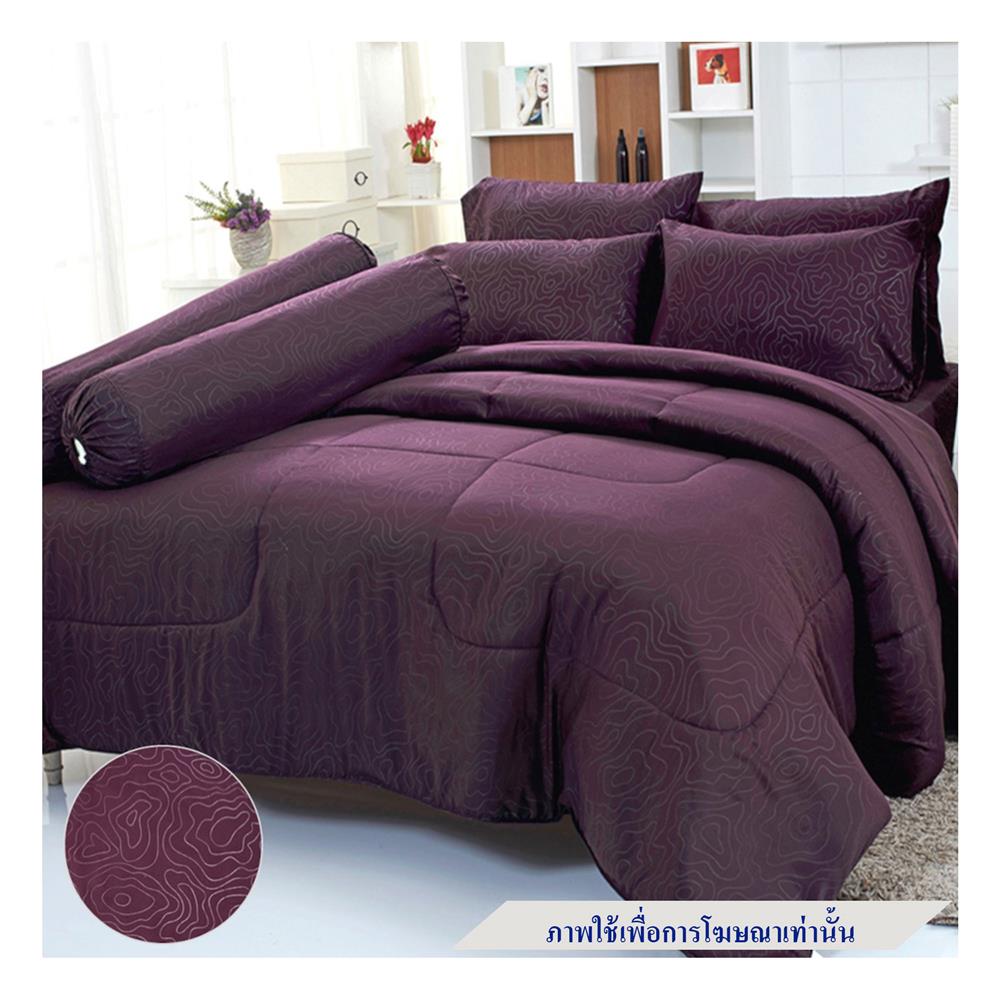 ชุดผ้าปูที่นอน 6 ฟุต 5 ชิ้น TULIP DELIGHT 60056-DL531