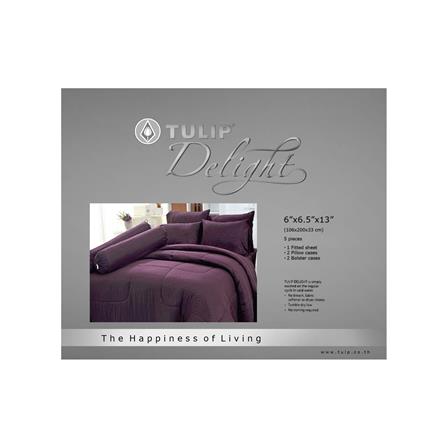 ชุดผ้าปูที่นอน 6 ฟุต 5 ชิ้น TULIP DELIGHT 60056-DL531_3