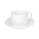 ชุดถ้วยกาแฟ PORCELAIN 220 มล. KECH SNOW STACK