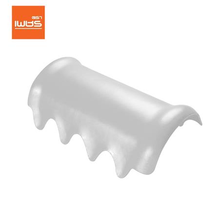 ครอบสันหลังคา จตุลอน ตราเพชร สีขาวงาช้าง_0