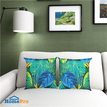 หมอนอิง HOME LIVING STYLE CATALINA 18X18 นิ้ว สีเขียว_5