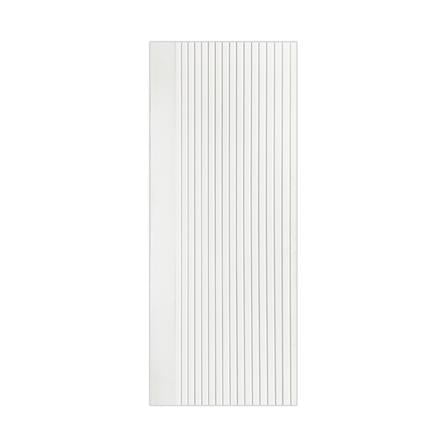 ประตูภายใน PS ไม่เจาะลูกบิด LINEDEKOR LV121 80x200 ซม. สีขาว