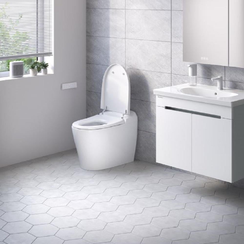 สุขภัณฑ์อัตโนมัติ AMERICAN STANDARD 2070-WT-9 4.8 ลิตร สีขาว