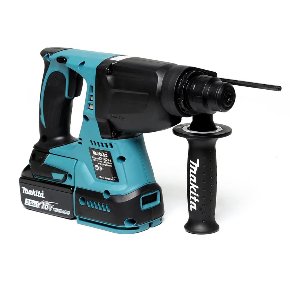 สว่านโรตารี่ไร้สาย (พร้อมแบตเตอรี่) MAKITA M011-DHR242RFE 24 มม. 18 โวลต์